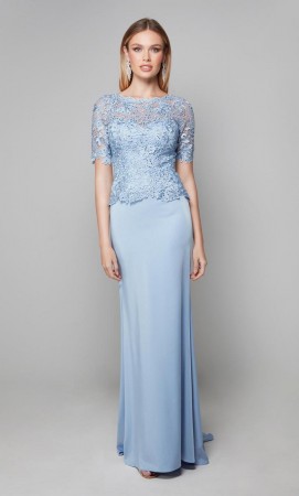 Alyce 27605 Embroidered Top Mothers Gown