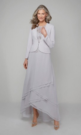 Alyce 27608 Tiered Mothers Gown with Jacket
