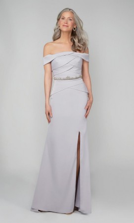 Alyce 27610 Off Shoulder Layered Top Gown
