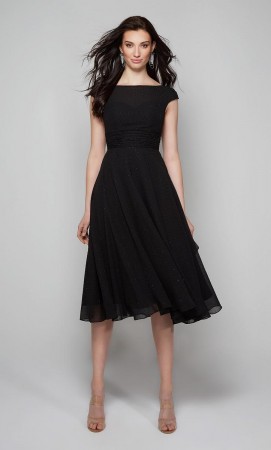 Alyce 27629 Tea Length Mother of Bride Dress