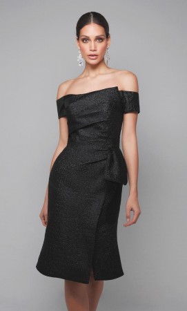 Alyce 27638 Off Shoulder Cocktail Dress