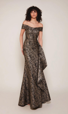 Alyce Paris 27667 Stunning Jacquard Mother of Bride Dress