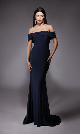 Alyce Paris 27680 Lovely Off Shoulder Wedding Guest Gown