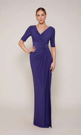 Alyce Paris 27682 Flattering Elbow Sleeve MOB Gown