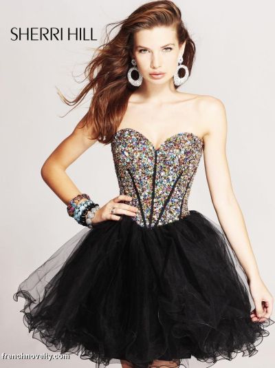 jeweled homecoming dresses