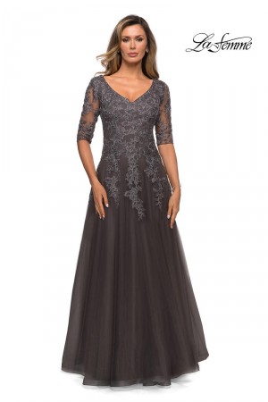 La Femme 27993 Ideal Mother of the Bride Dress