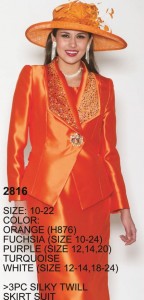 Lily and Taylor 2816 Womens 3pc Church Suit
