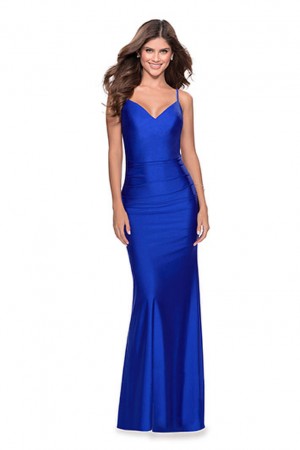 La Femme 28287 Backless Prom Dress