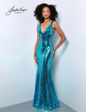 Johnathan Kayne 2832 Stunning Sequin Evening Gown