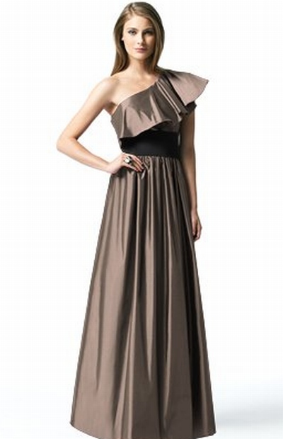 Long Ruffle Dress
