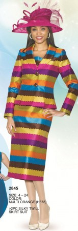 Lily and Taylor 2845 Womens Church Skirt Suit