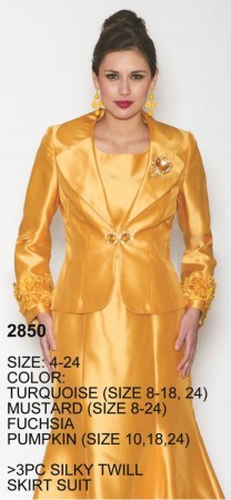 Lily and Taylor 2850 Womens 3pc Church Suit