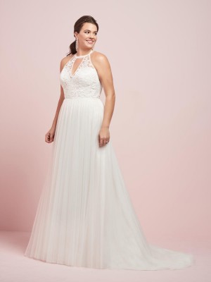Christina Wu Love 29352 Sheer Plus Size Wedding Gown