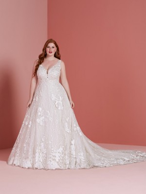 Christina Wu Love 29360 Dazzling Plus Size Wedding Gown