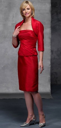 Jean De Lys Short Mother of the Bride Dress 29379 by Alyce Designs
