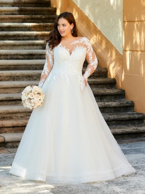 Christina Wu Love 29388 Classic Plus Size Wedding Gown