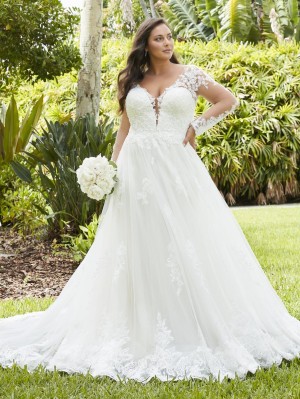 Christina Wu Love 29396 Elegant Plus Size Wedding Gown