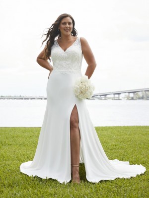 Christina Wu Love 29399 Unique Plus Size Wedding Gown