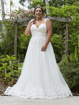 Christina Wu Love 29403 Striking Plus Size Wedding Gown
