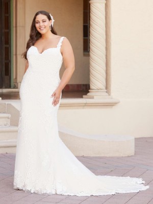 Christina Wu Love 29426 Sparkle Plus Size Wedding Gown