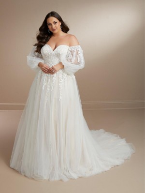 Christina Wu Love 29443 Enchanting Plus Size Wedding Gown