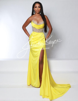 Johnathan Kayne 2952 Beaded Illusion Prom Dress