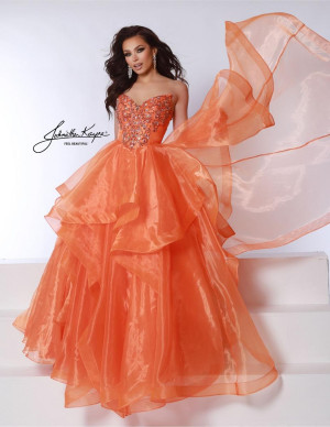 Johnathan Kayne 3036 Organza Fairy Tale Ball Gown