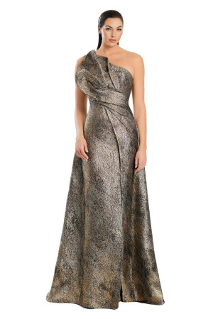 Alexander by Daymor 3067 Sculpted One Shoulder Gown