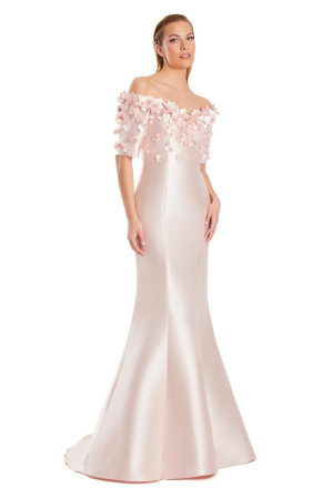 Alexander by Daymor 3084 Romantic Floral 3D Gown