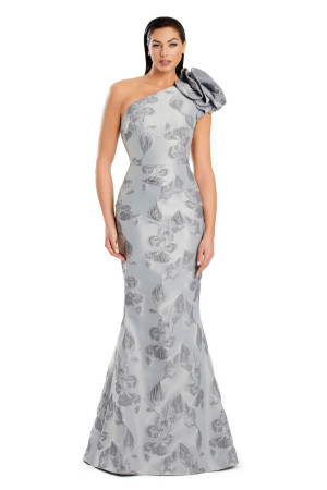 Alexander by Daymor 3085 One Shoulder Rosette Gown