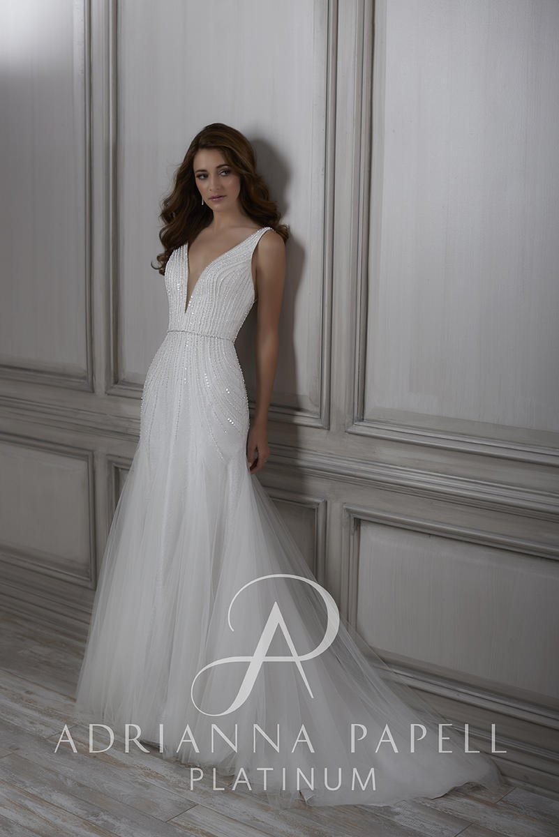 Adrianna Papell Platinum Frances Wedding Dress