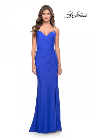 La Femme 31107 Ideal Ruched Prom Dress