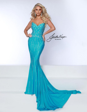Johnathan Kayne 3119 Beaded Formal Dress