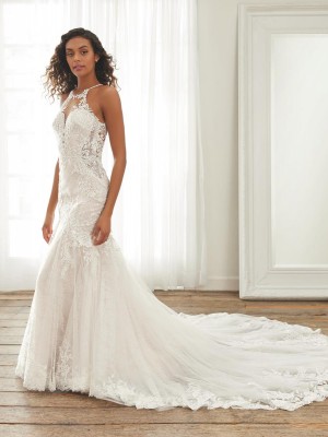 Adrianna Papell Platinum 31226 Exquisite Wedding Gown