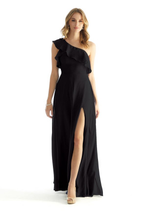 Morilee 31235 Ruffled One Shoulder Bridesmaid Dress