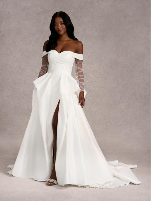 Adrianna Papell Platinum 31259 Fashion Wedding Gown