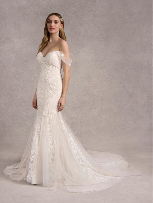 Adrianna Papell Platinum 31267 Fantasy Wedding Gown