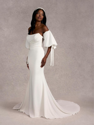 Adrianna Papell Platinum 31269 Chic Wedding Gown