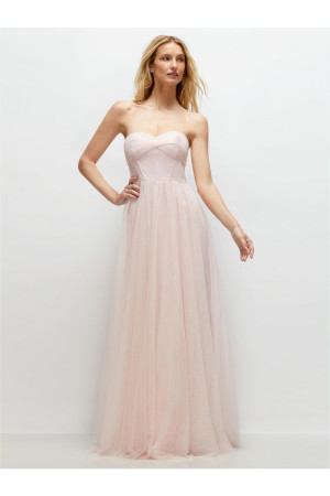 Dessy Collection 3129 Dreamy Corset Bridesmaid Dress