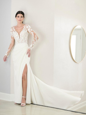 Adrianna Papell Platinum 31296 Wedding Gown