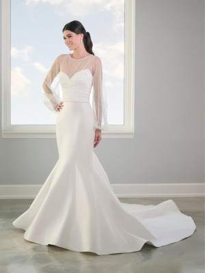 Adrianna Papell Platinum 31306 Wedding Gown