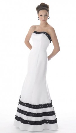 Mystique Iridescent Taffeta Mermaid Prom Dress 3132