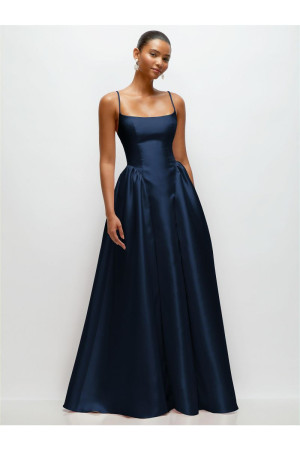 Dessy Collection 3169 Satin A-Line Bridesmaid Dress