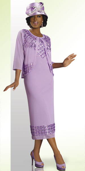 lavender church dress