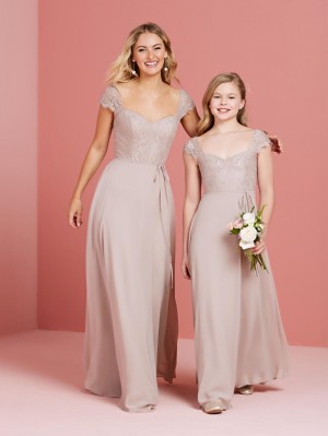 Christina Wu 32018 Lace Top Junior Bridesmaid Dress