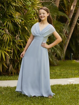 Christina Wu 32099 Mini Maids Draped Gown
