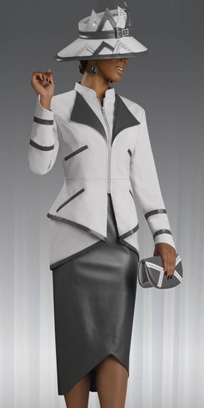 silver church suits womens Womens Donna Church Rene French 3211 Lisa by Vinci Suit silver church suits womens Womens Donna Church Rene French 3211 Lisa by Vinci Suit