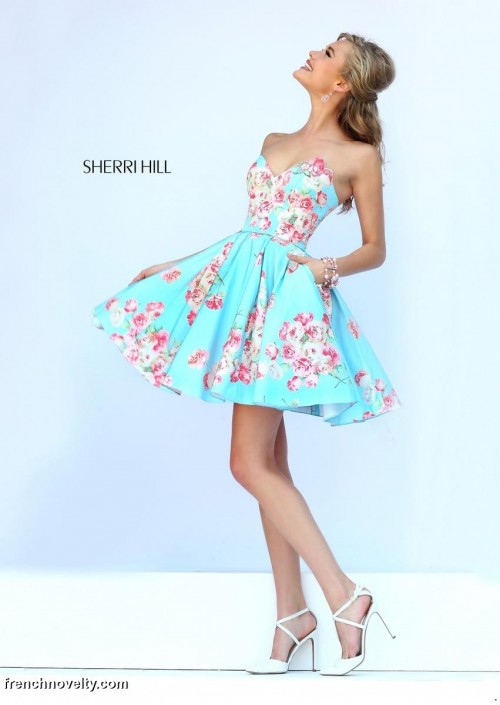 short cocktail dresses with pockets