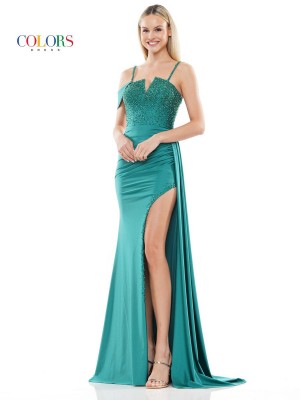 French Novelty: Colors Evening Dresses