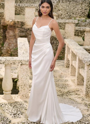 Christina Wu 34002 Modern Draped Destination Wedding Gown